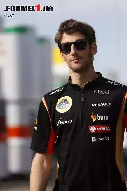 Foto zur News: Romain Grosjean (Lotus)