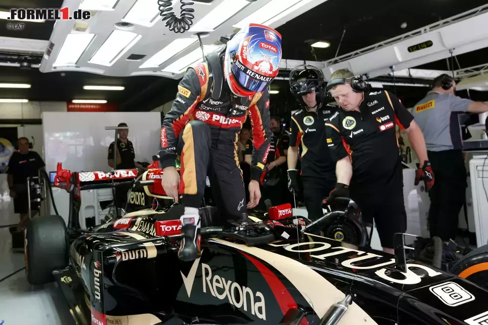 Foto zur News: Romain Grosjean (Lotus)