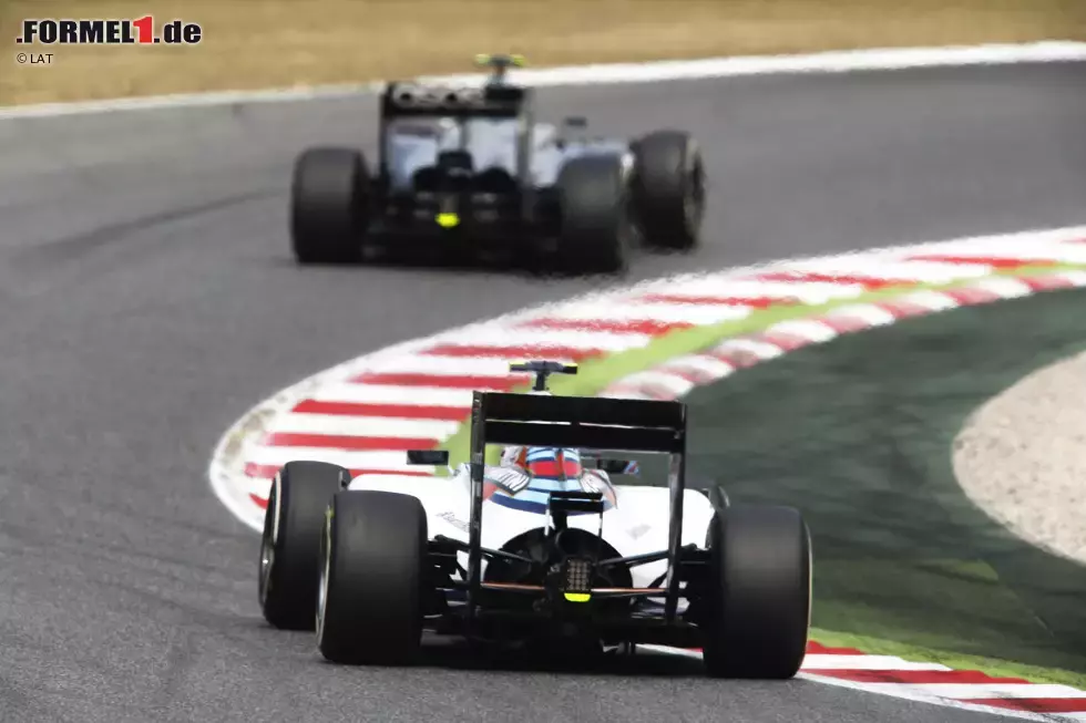 Foto zur News: Kevin Magnussen (McLaren) und Felipe Massa (Williams)