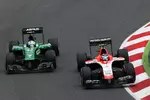 Foto zur News: Max Chilton (Marussia) und Marcus Ericsson (Caterham)