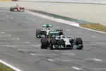 Foto zur News: Lewis Hamilton (Mercedes) und Nico Rosberg (Mercedes)