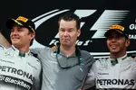 Foto zur News: Nico Rosberg (Mercedes) und Lewis Hamilton (Mercedes)