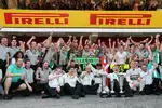 Foto zur News: Lewis Hamilton (Mercedes) und Nico Rosberg (Mercedes)