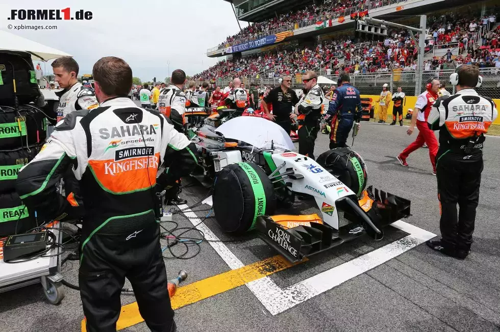 Foto zur News: Sergio Perez (Force India)