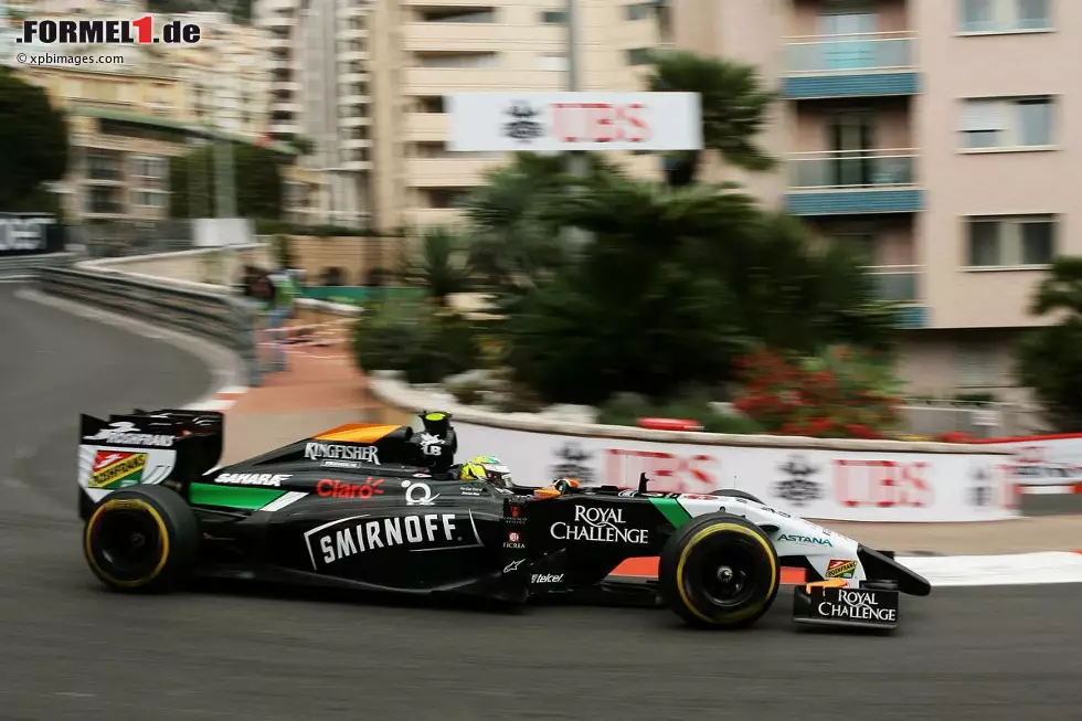 Foto zur News: Sergio Perez (Force India)