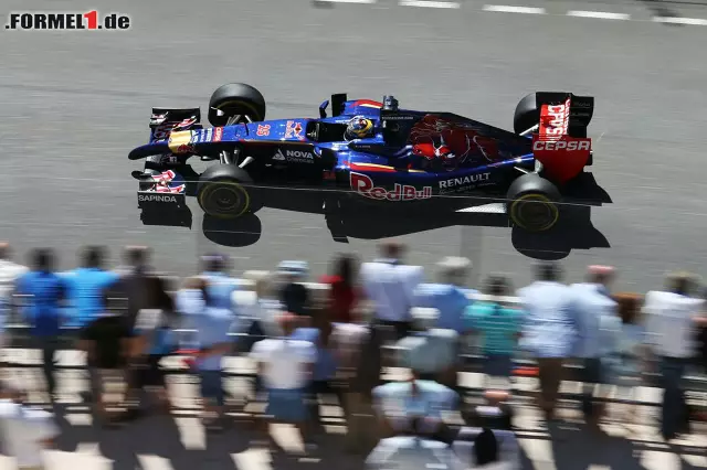 Foto zur News: Eine starke Leistung bot Jean-Eric Vergne im Toro Rosso auf Rang sieben (+1,551) genauso wie...