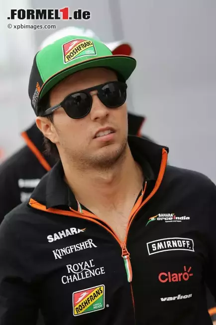 Foto zur News: Sergio Perez (Force India)