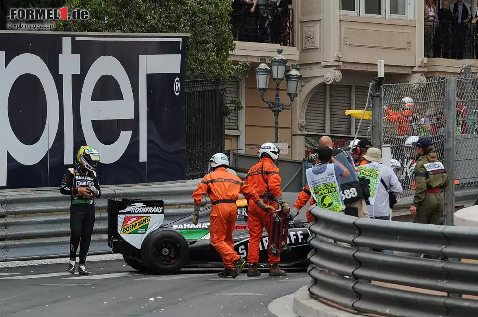 Foto zur News: Sergio Perez (Force India)