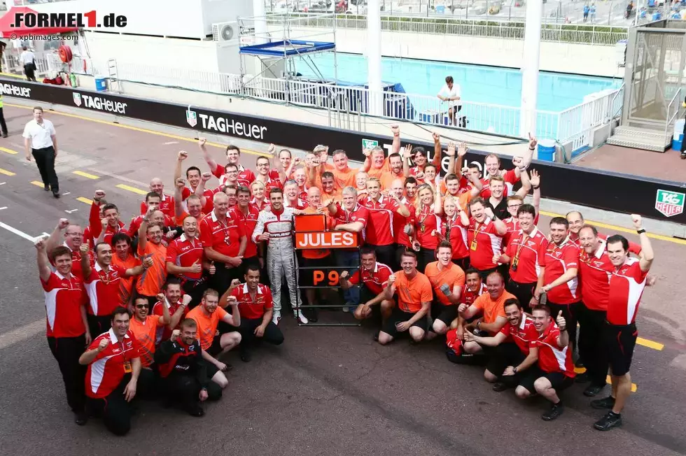 Foto zur News: Jules Bianchi (Marussia) feiert zwei Zähler