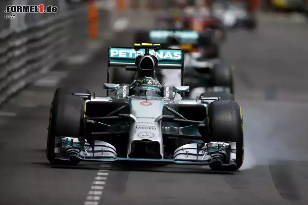 Foto zur News: Nico Rosberg (Mercedes) und Lewis Hamilton (Mercedes)