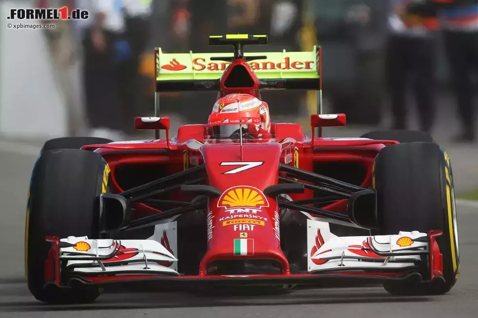 Foto zur News: Kimi Räikkönen (Ferrari)