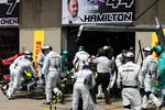 Foto zur News: Lewis Hamilton (Mercedes) muss das Rennen aufgeben