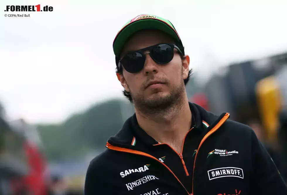 Foto zur News: Sergio Perez (Force India)