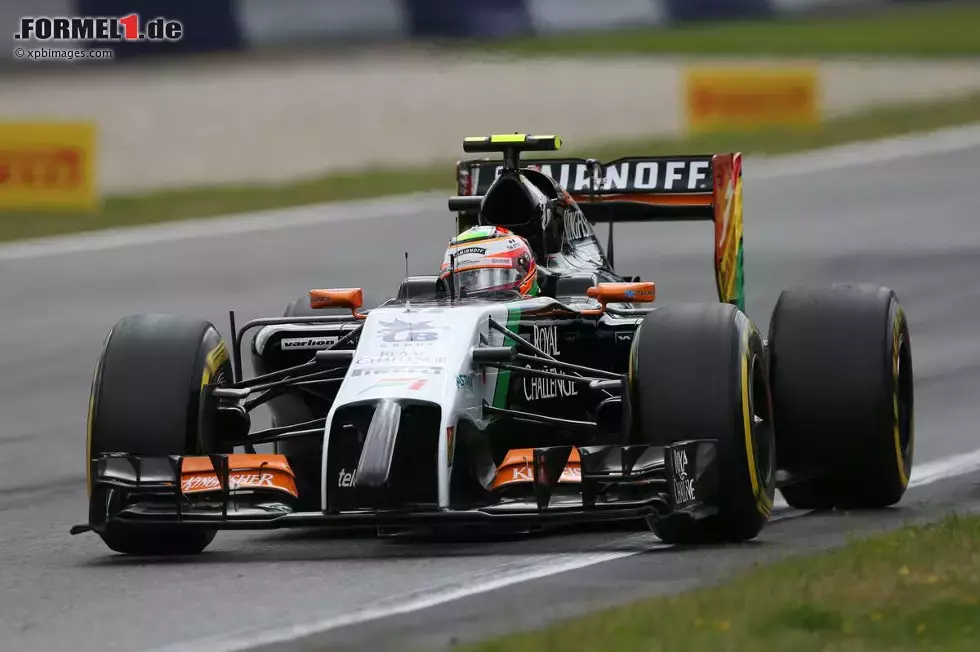 Foto zur News: Sergio Perez (Force India)