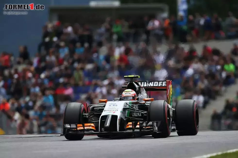 Foto zur News: Sergio Perez (Force India)