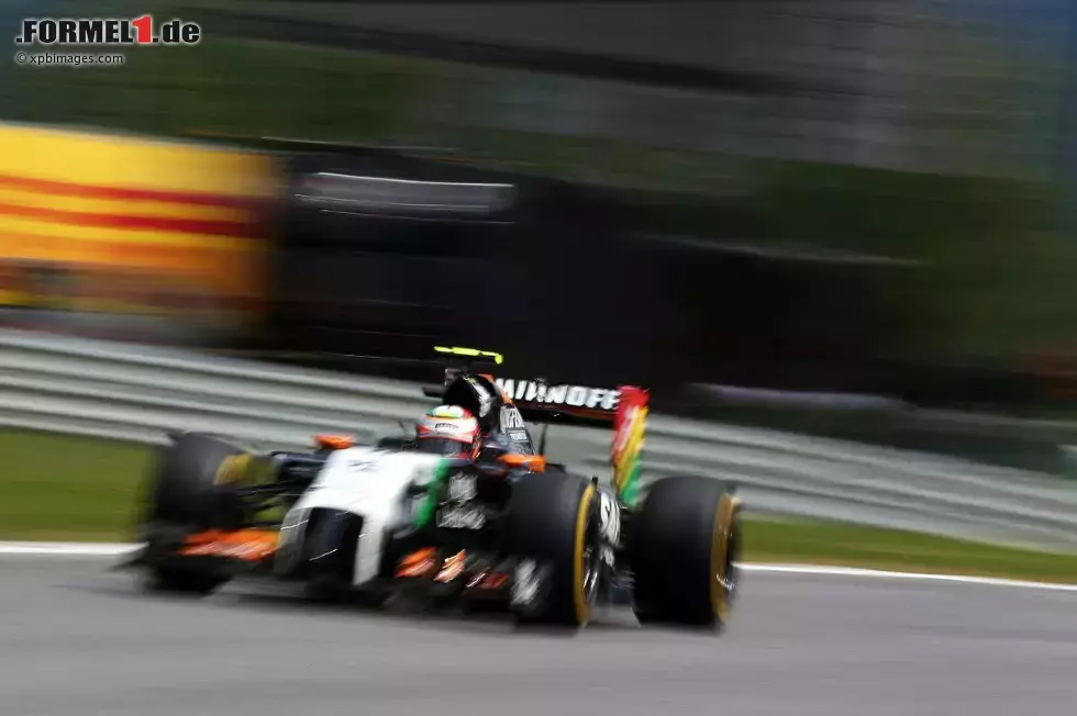 Foto zur News: Sergio Perez (Force India)