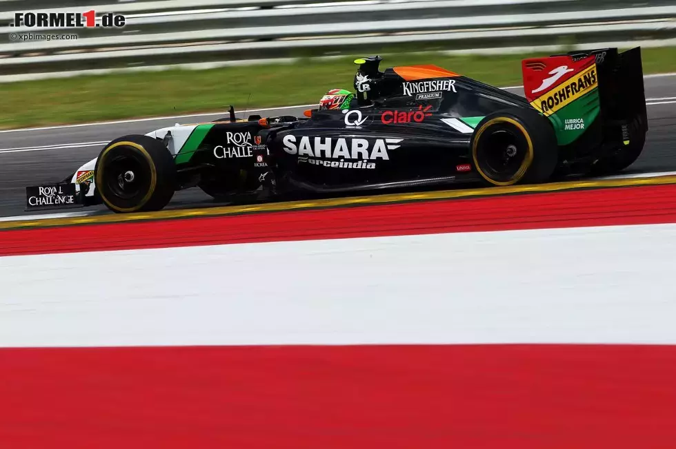 Foto zur News: Sergio Perez (Force India)