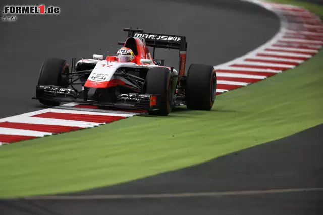 Foto zur News: Der heimliche Star der Qualifikation: Marussia-Pilot Jules Bianchi sensationell auf Platz zwölf!