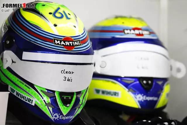 Foto zur News: Felipe Massa legte seinen helm frühzeitig wieder ab: Beide Williams bereits in Q1 raus.