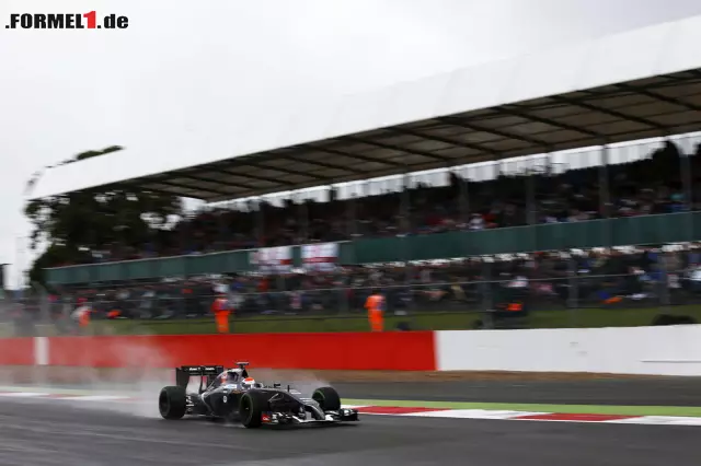 Foto zur News: Für Adrian Sutil ging in Q2 nichts mehr, daher nur ein Start aus der achten Reihe.