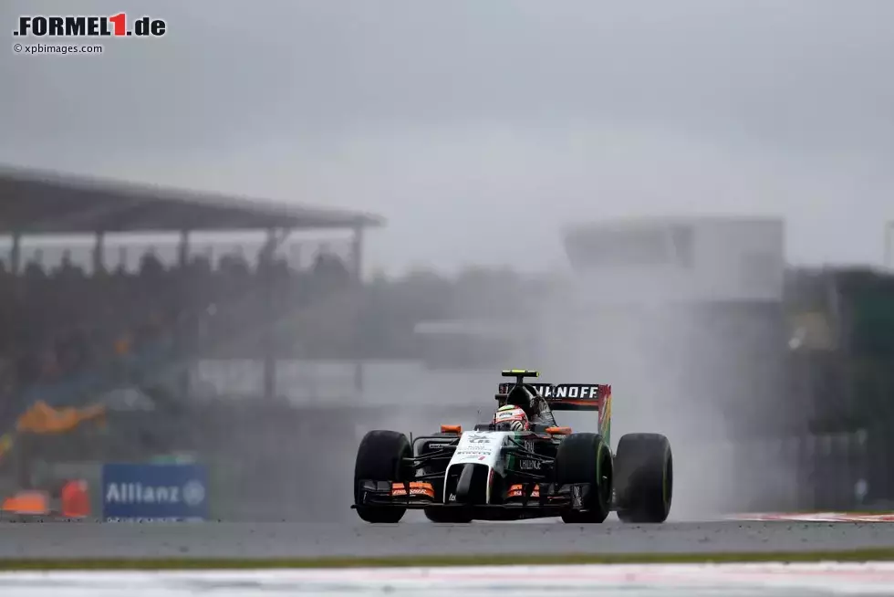 Foto zur News: Sergio Perez (Force India)