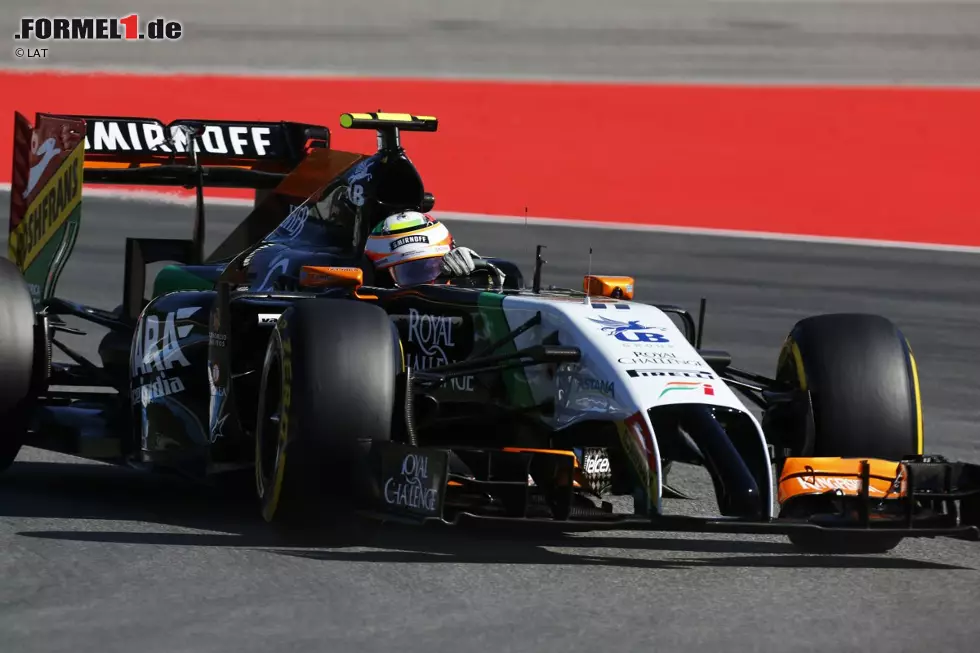 Foto zur News: Sergio Perez (Force India)