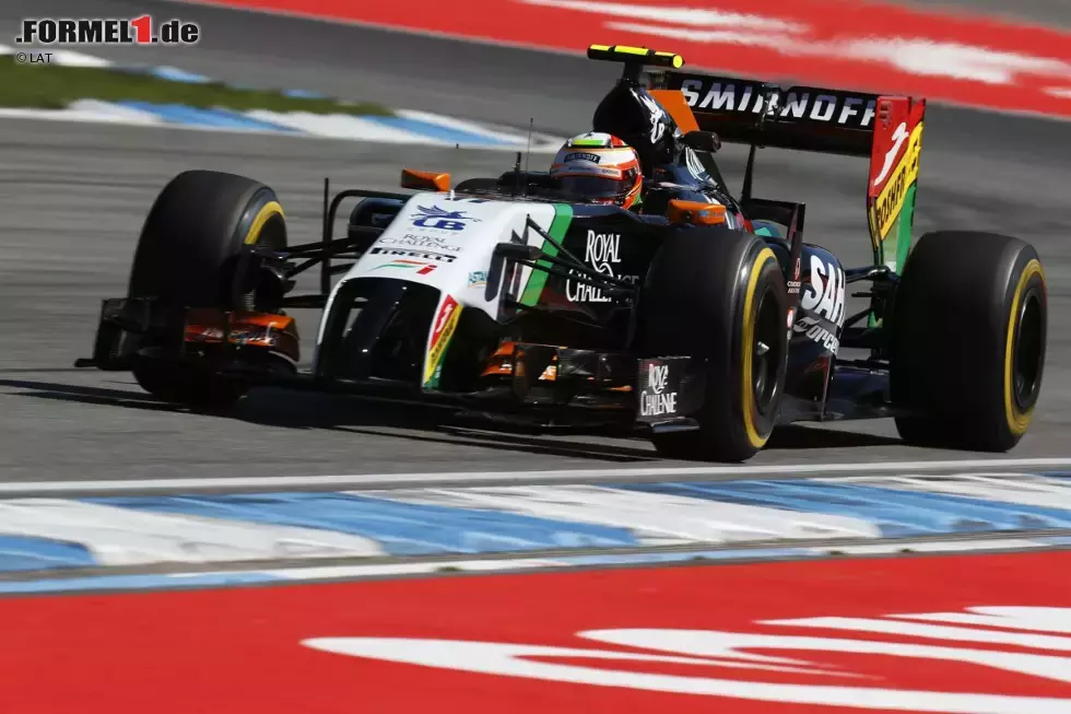 Foto zur News: Sergio Perez (Force India)