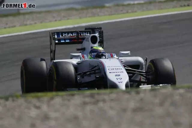 Foto zur News: Beim Teamkollegen waren es 0,538 Sekunden Rückstand auf Rosberg.