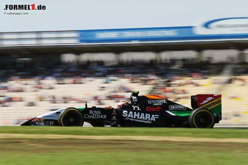 Foto zur News: Sergio Perez (Force India)