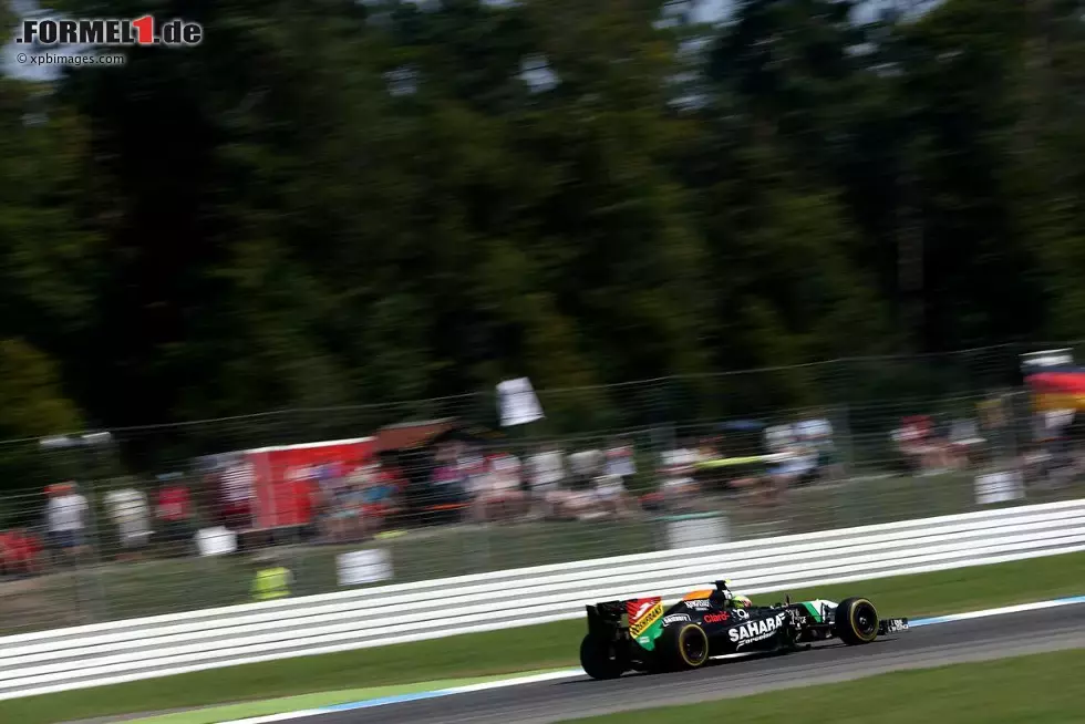 Foto zur News: Sergio Perez (Force India)