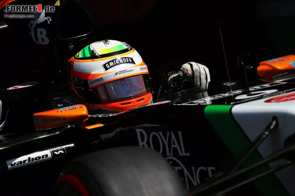 Foto zur News: Sergio Perez (Force India)