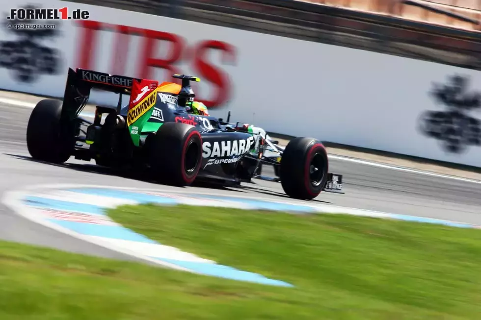 Foto zur News: Sergio Perez (Force India)