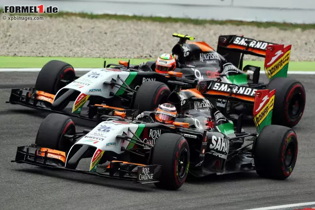 Foto zur News: Nico Hülkenberg holte sich als Siebter ebenfalls Punkte - Teamkollege Sergio Perez vollende die Top 10 als Zehnter.