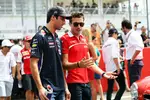 Foto zur News: Daniel Ricciardo (Red Bull) und Jules Bianchi (Marussia)