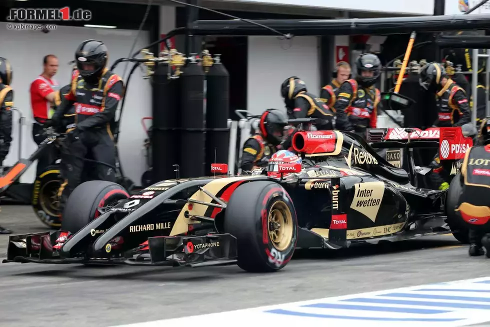 Foto zur News: Romain Grosjean (Lotus)