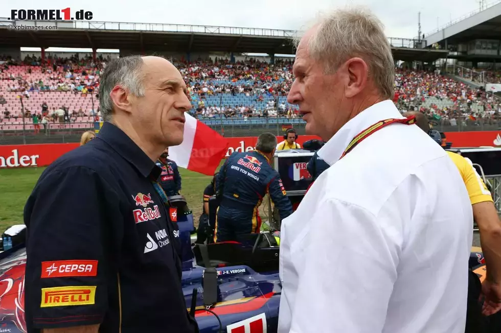 Foto zur News: Franz Tost und Helmut Marko