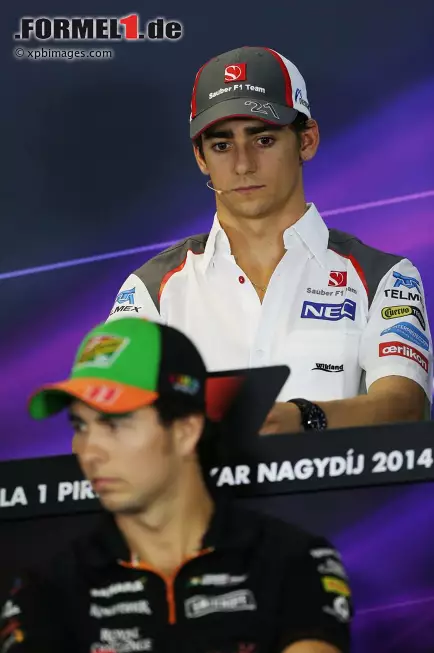 Foto zur News: Viva Mexiko: Esteban Gutierrez (Sauber) und Sergio Perez (Force India)