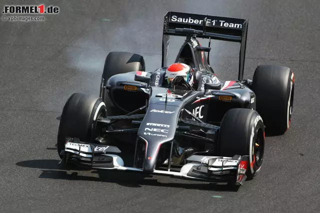 Foto zur News: Adrian Sutil schließt auf die Konkurrenz auf - dank FRIC-Ausbau. Für den Gräfelfinger startet das Rennen im Sauber am Sonntag auf dem 12. Rang.