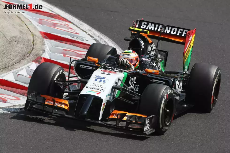 Foto zur News: Sergio Perez (Force India)