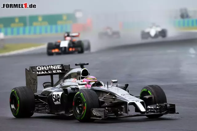 Foto zur News: Der letzte Punkt ging an Jenson Button im McLaren.