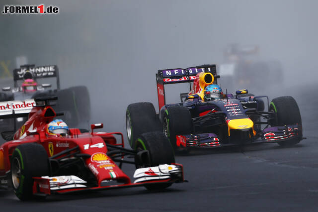 Foto zur News: Dann könnte Sebastian Vettel Alonsos Cockpit bei Ferrari übernehmen.