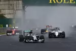 Foto zur News: Nico Rosberg (Mercedes), Valtteri Bottas (Williams), Sebastian Vettel (Red Bull) und Fernando Alonso (Ferrari)