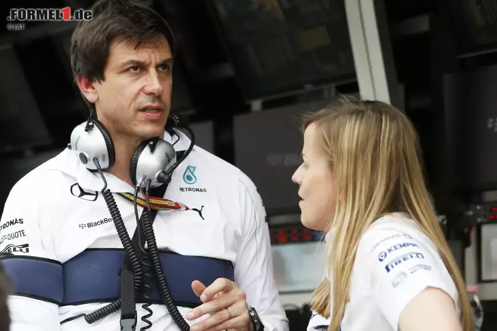 Foto zur News: Toto Wolff und Susie Wolff