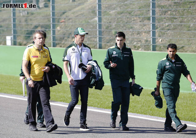 Foto zur News: Trotz Streckenkenntnis machte sich der Formel-1-Neuling natürlich am Donnerstag per pedes mit dem Kurs nochmal vertraut