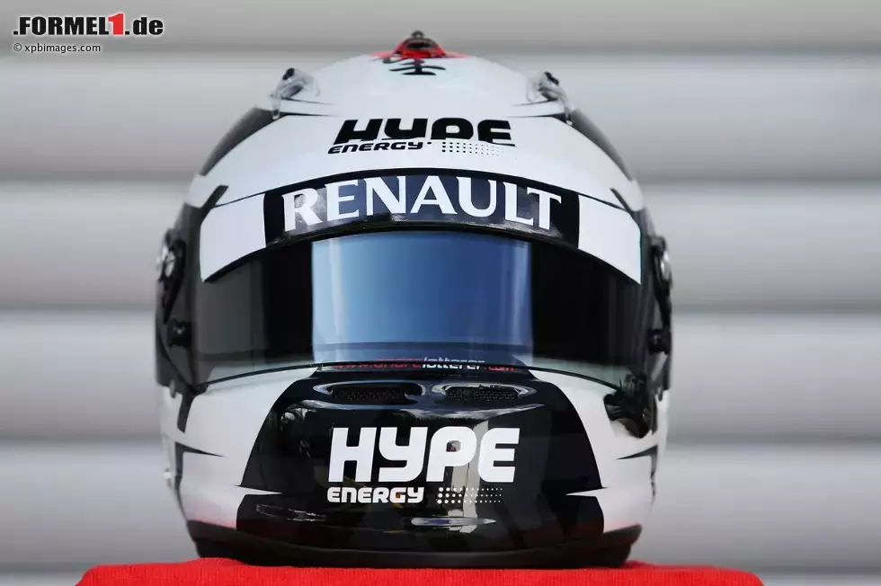 Foto zur News: Helm von Andre Lotterer (Caterham)