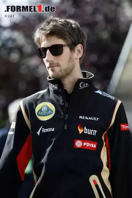 Foto zur News: Romain Grosjean (Lotus)