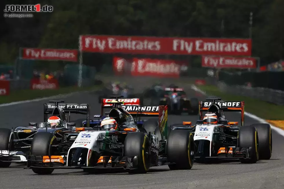 Foto zur News: Sergio Perez (Force India)