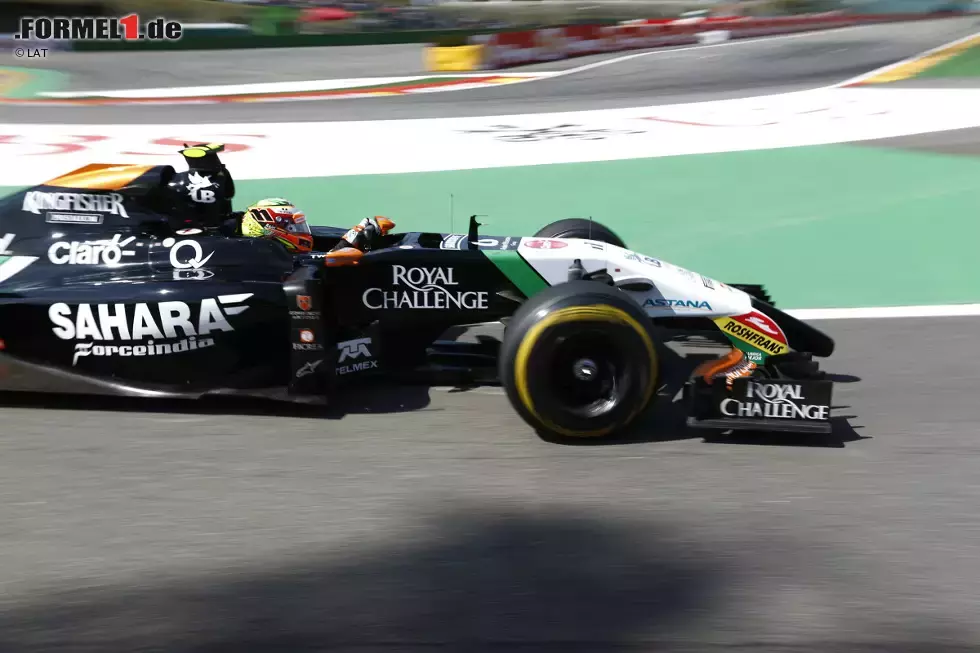 Foto zur News: Sergio Perez (Force India)