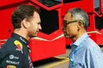 Foto zur News: Christian Horner und Hiroshi Yasukawa