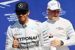 Foto zur News: Lewis Hamilton (Mercedes) und Valtteri Bottas (Williams)